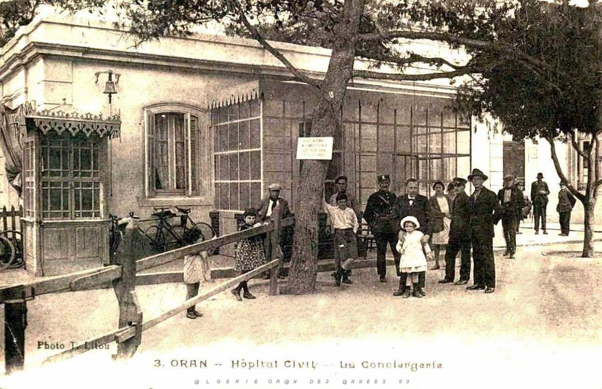 220- ORAN - Conciergerie de l'hopital.JPG